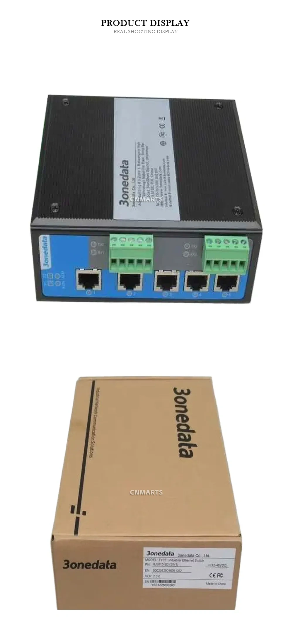 3onedata IES615-2DI(3IN1) Industrial Ethernet Switch Description