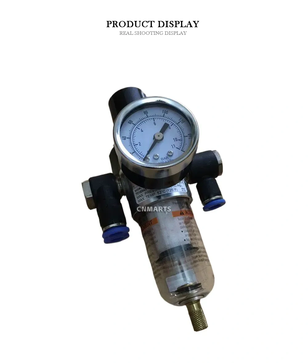 7016540 Pneumatic Air Filter Regulator with Gauge Description