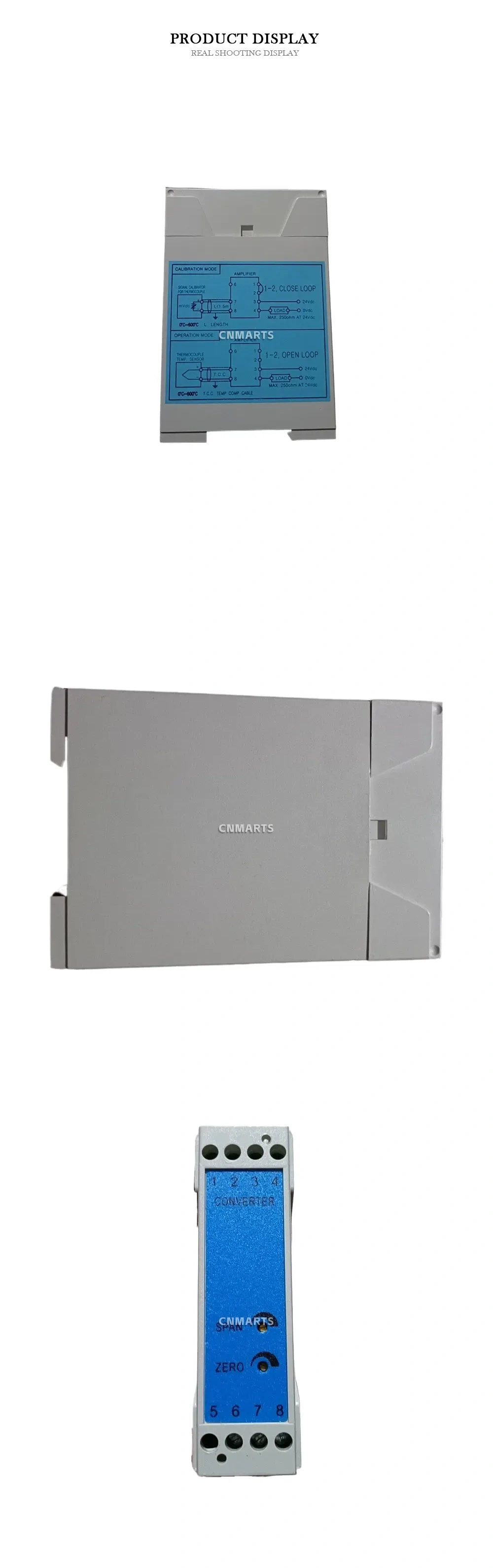 7S50MC-C Amplifier for Combined Sensor / Signal Converter Description