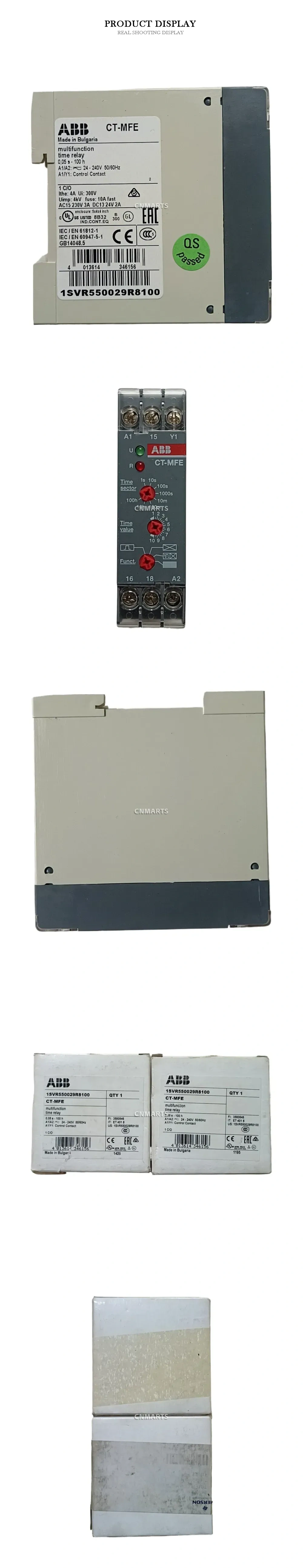 ABB CT-MFE Multifunction Time Relay Description