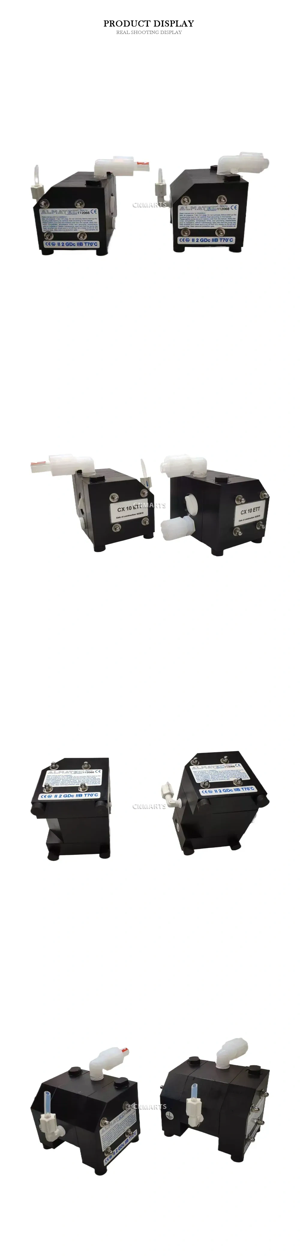 ALMATEC CX 10 ETT Pneumatic Diaphragm Pump Description
