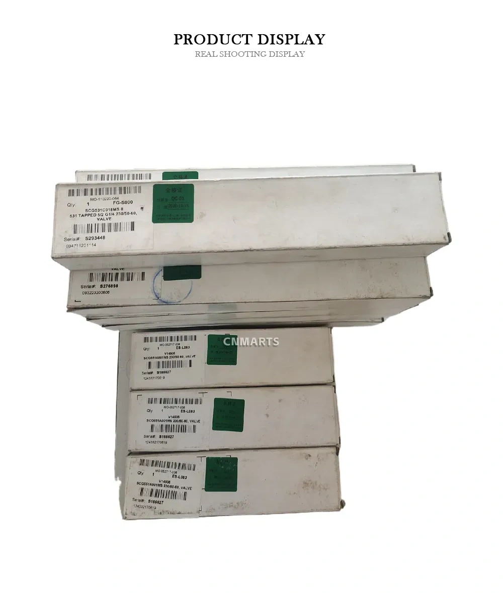 ASCO SCG531C318MS / SCG551A001MS Solenoid Valve Description