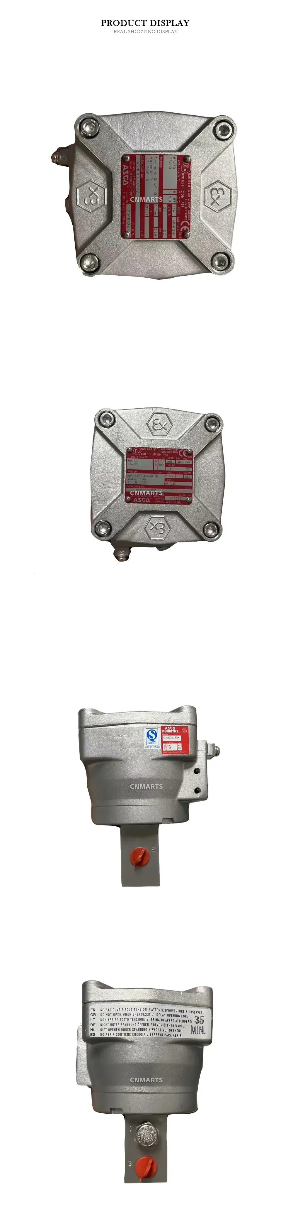 ASCO VSNF 8327B102 Explosion-proof Solenoid Valve Description