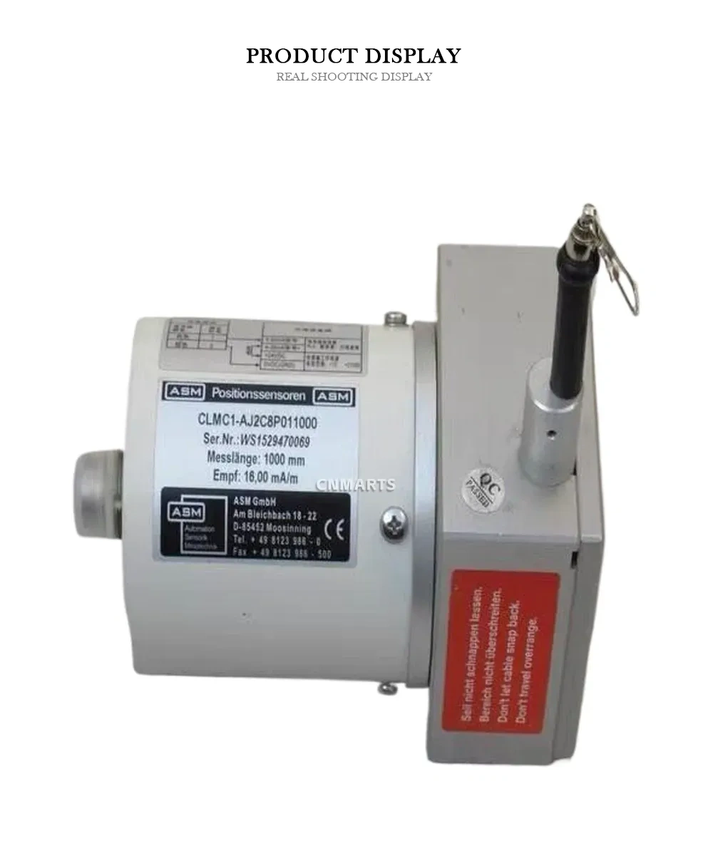 ASM CLMC1-AJ2C8P011000 Cable Extension Position Sensor Description