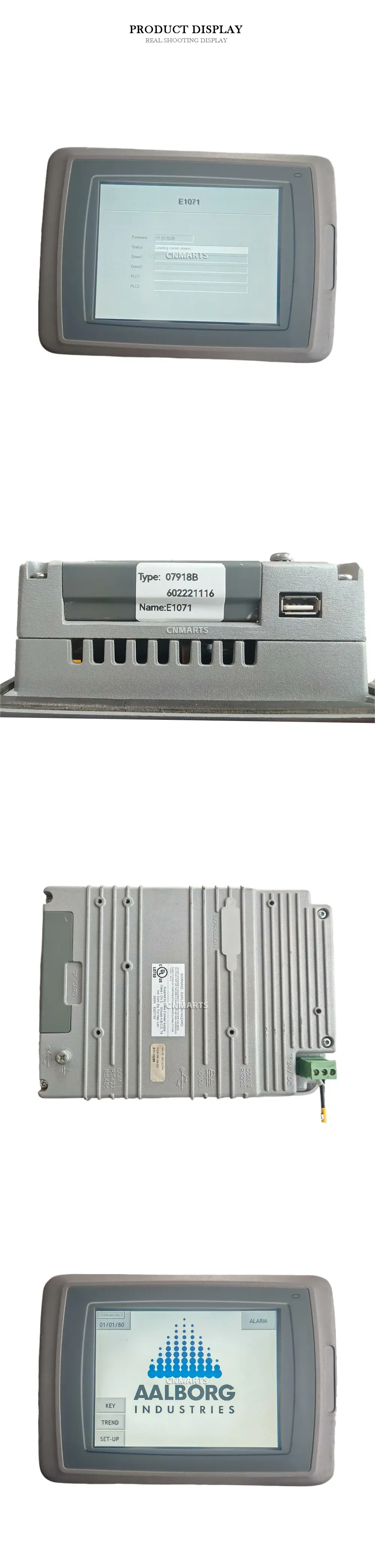 Aalborg Industries E1071 Industrial Touch Screen HMI Panel Description