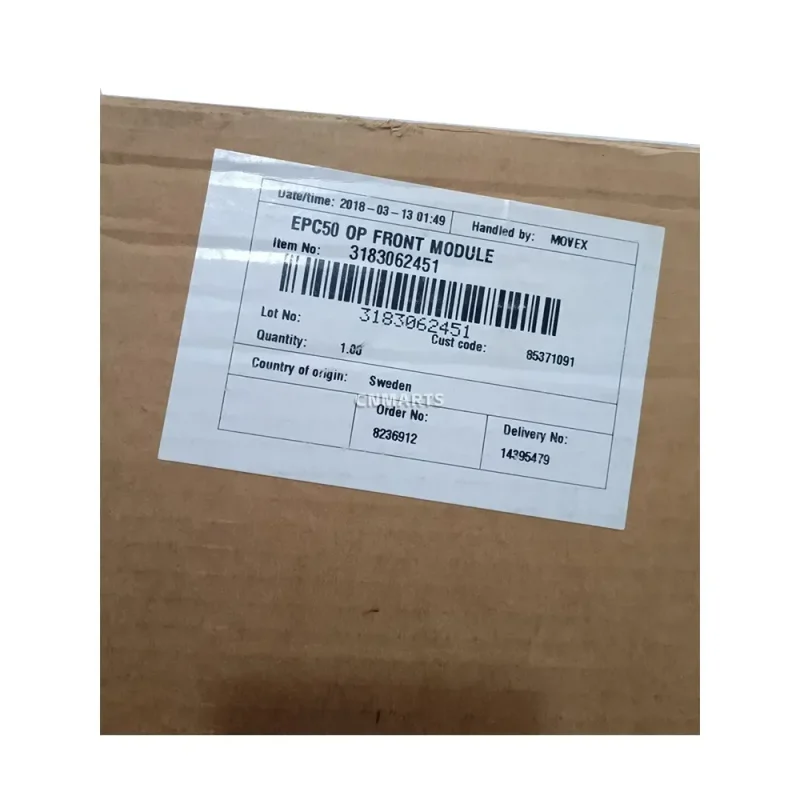 Alfa Laval 3183062451 EPC50 OP Front Module