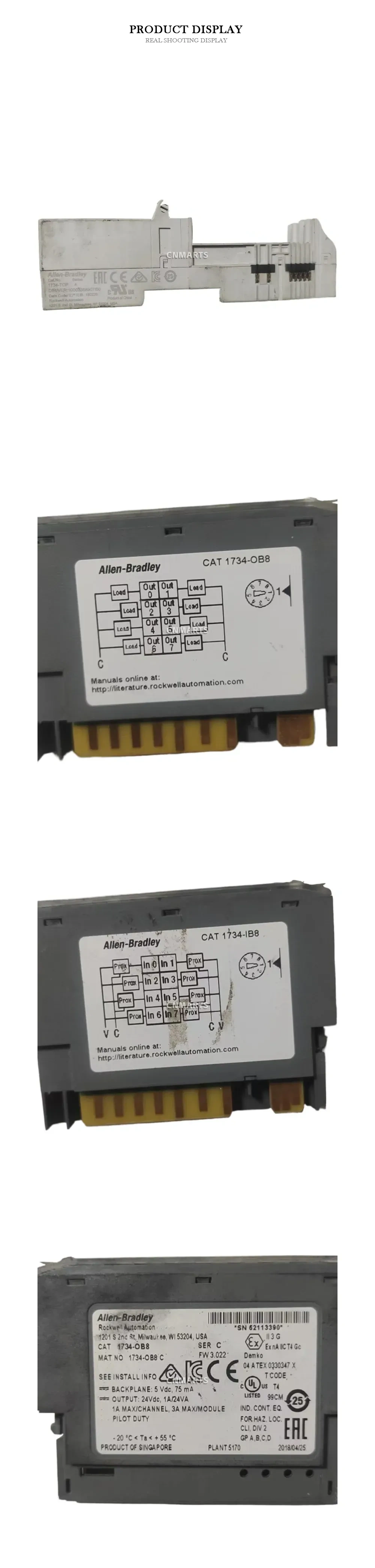 Allen-Bradley 1734-OB8 Digital Output Module Description