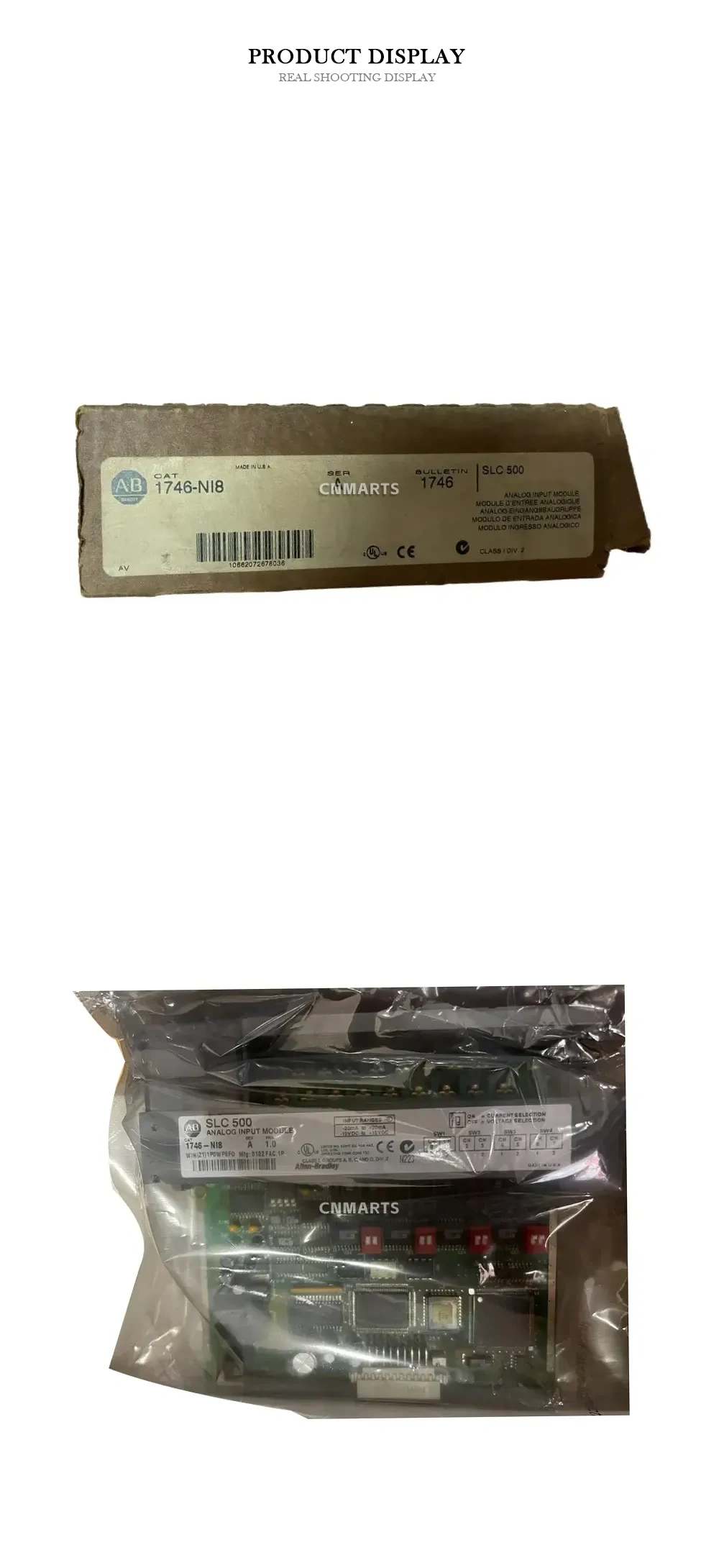 Allen-Bradley 1746-NI8 Analog Input Module Description