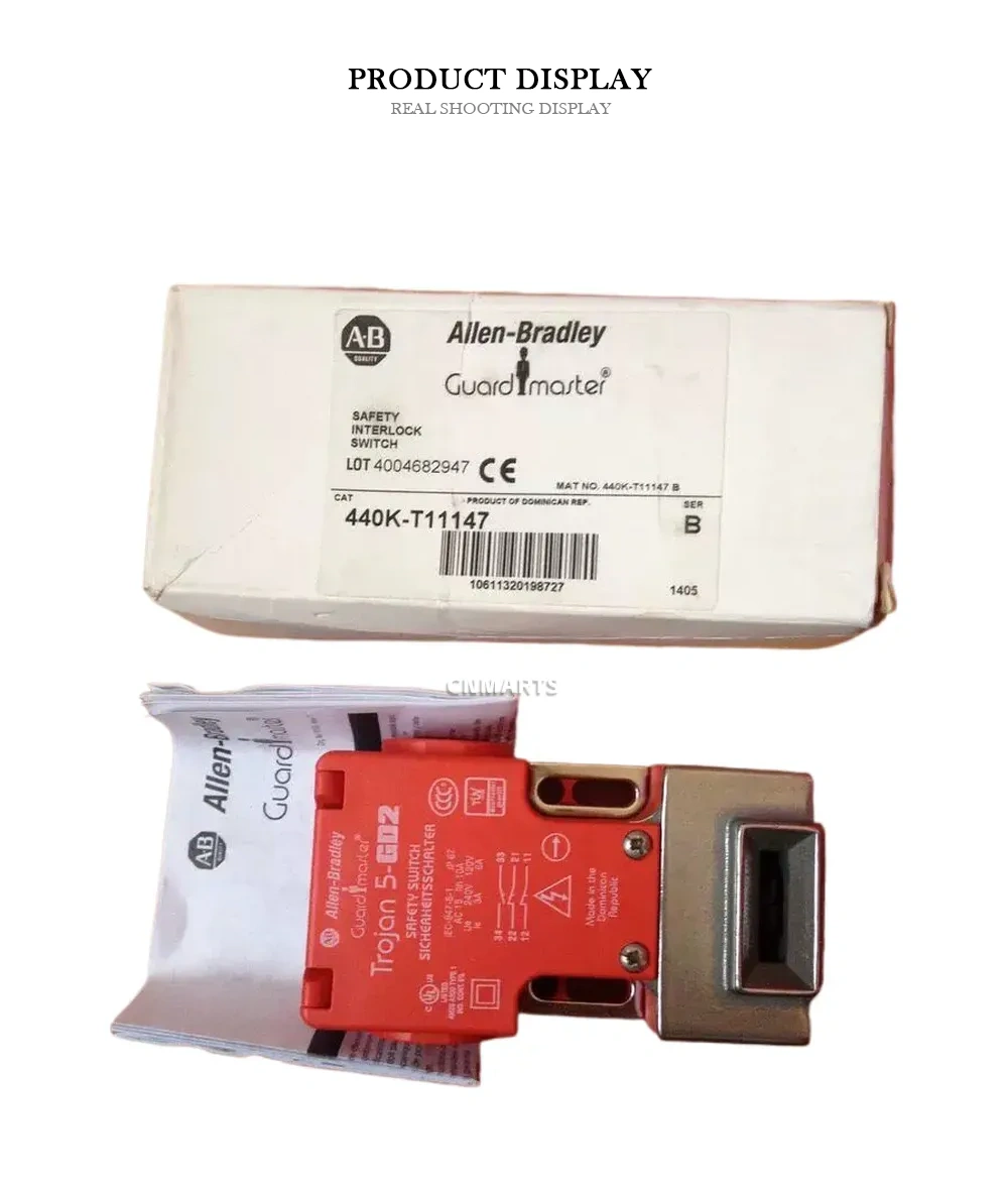 Allen-Bradley 440K-T11147 Safety Interlock Switch Description