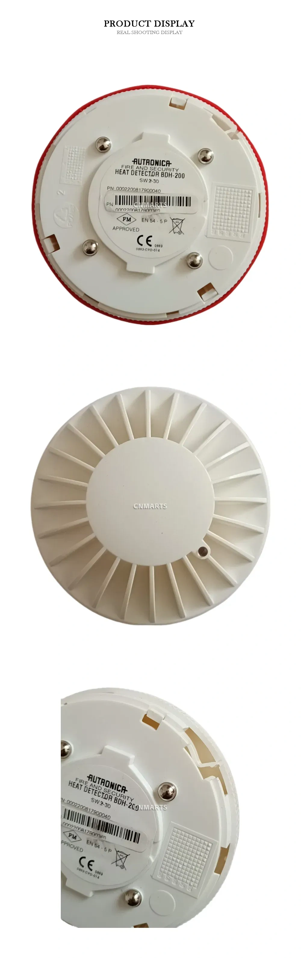 Autronica BDH-200 Heat Detector Description