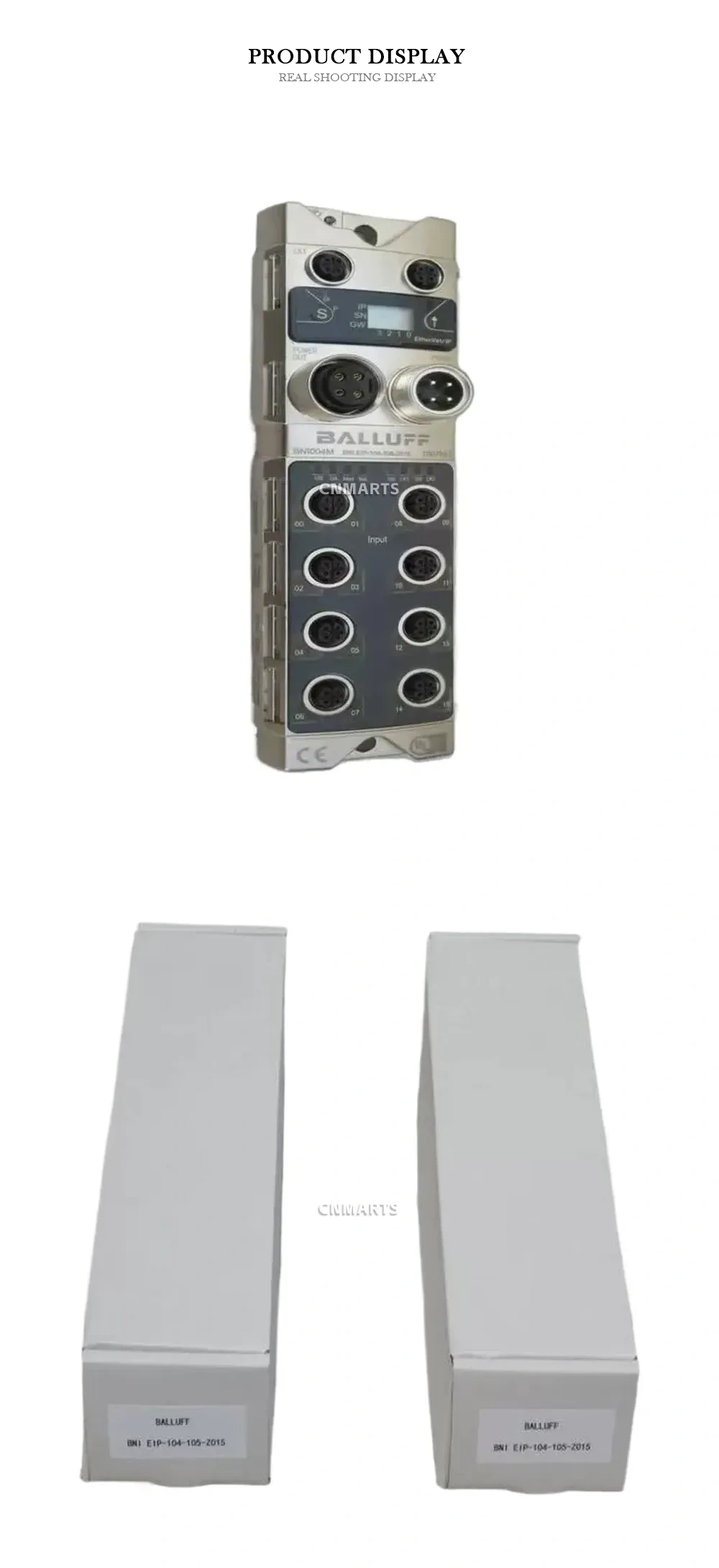 BALLUFF BNI EIP-104-105-Z015 EtherNet/IP I/O Module Description