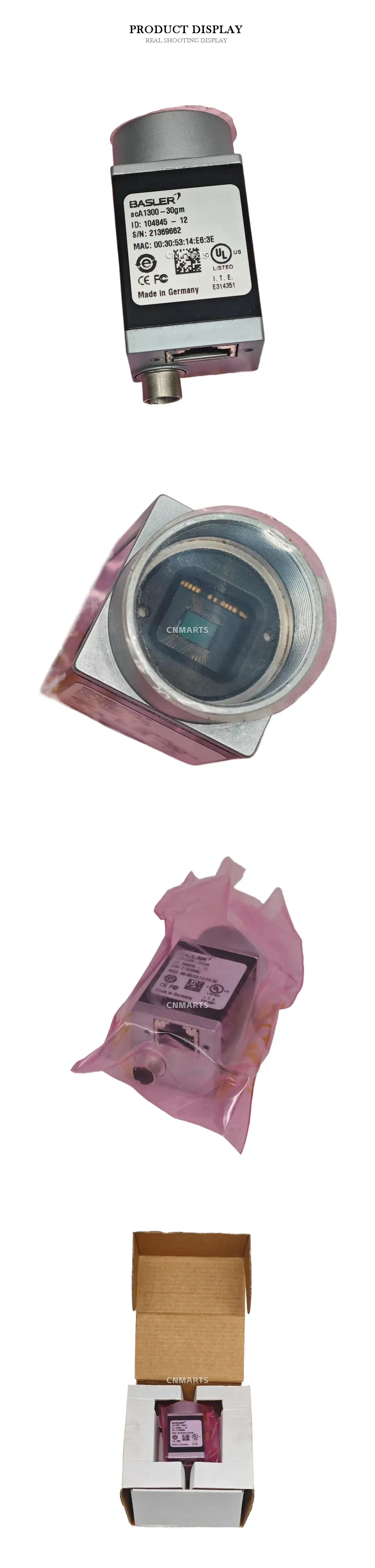 BASLER acA1300-30gm Industrial Camera Description