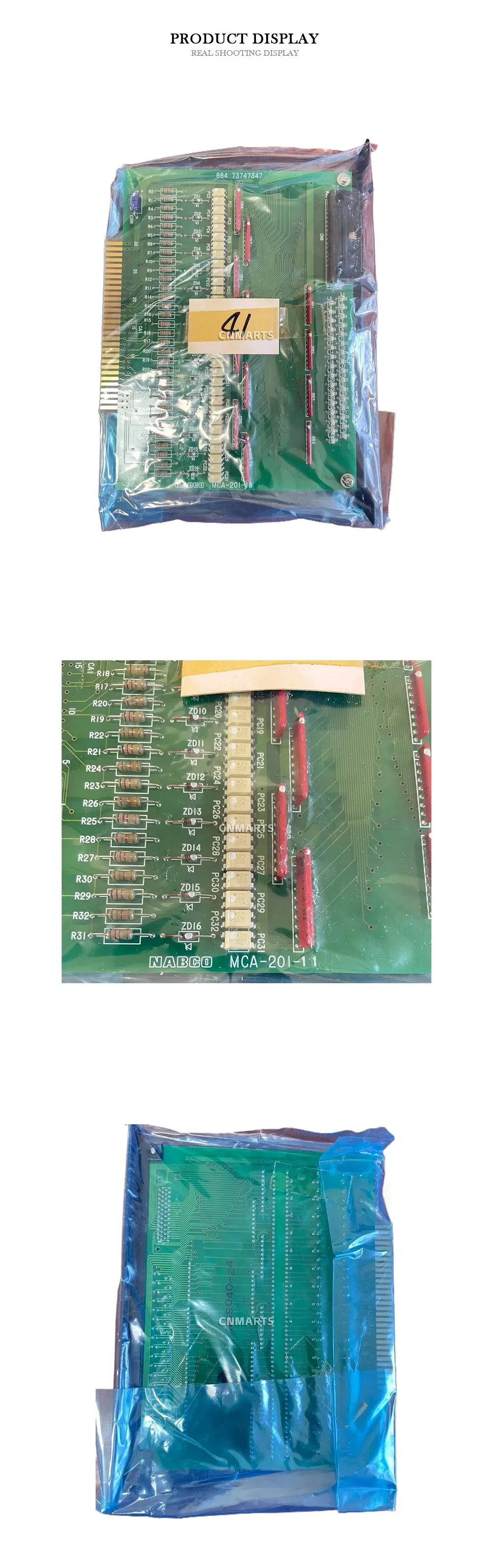 BCO MCA-201-1 Circuit Board Description