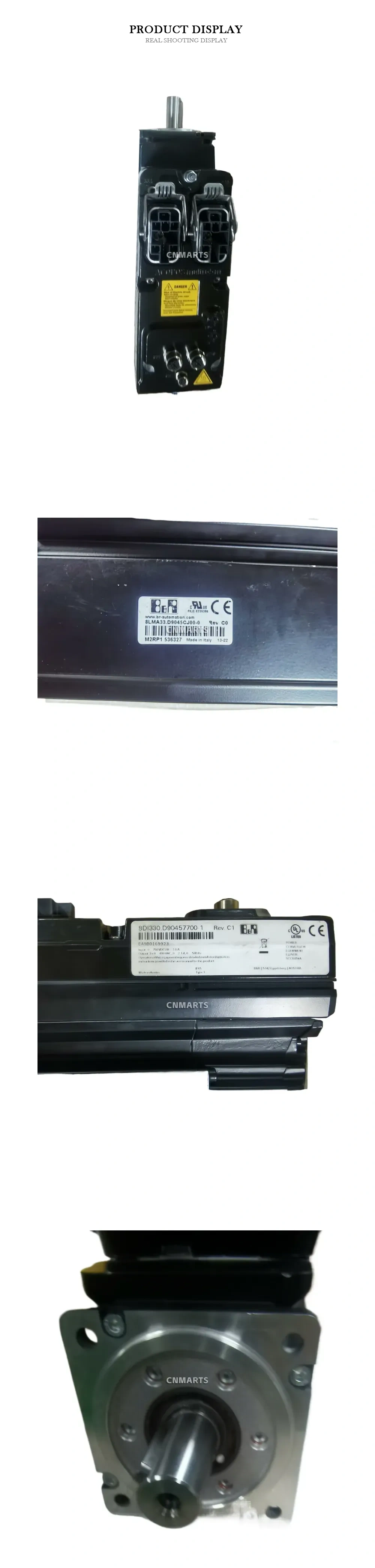 B&R 8LMA33.D9045CJ00-0 / 8DI330.D90457700-1 Servo Motor with Integrated Drive Description