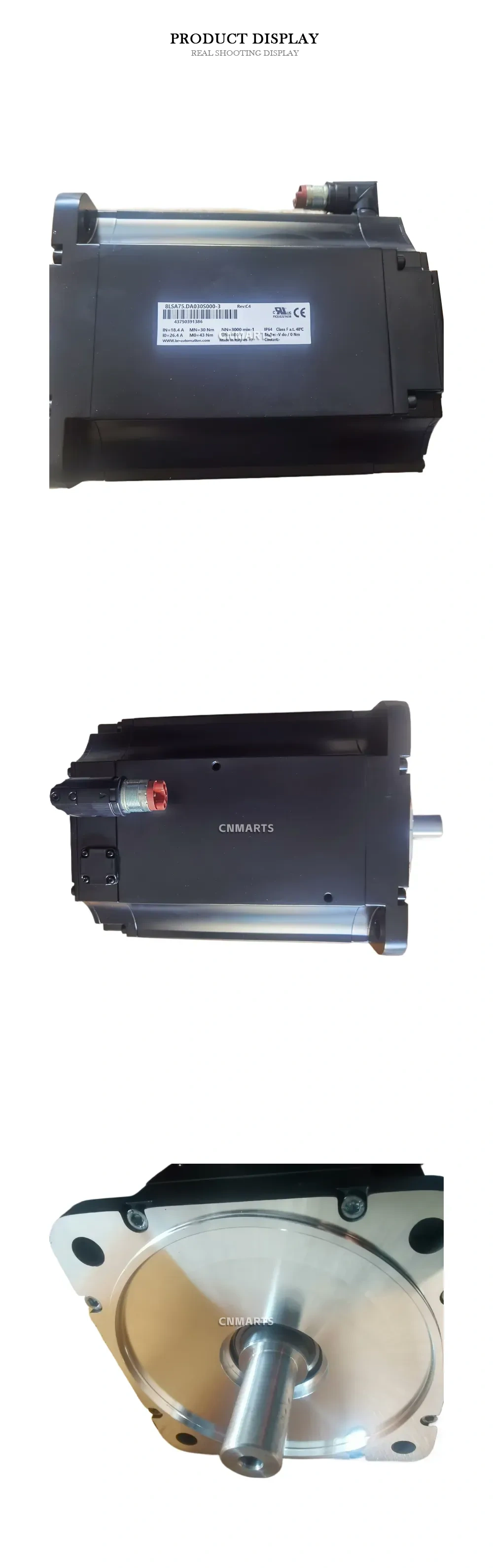 B&R 8LSA75.DA030S000-3 Servo Motor Description