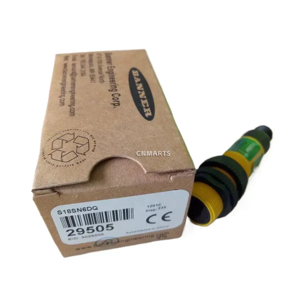 Banner Engineering S18SN6DQ Photoelectric Sensor-img1 Banner Engineering S18SN6DQ Photoelectric Sensor