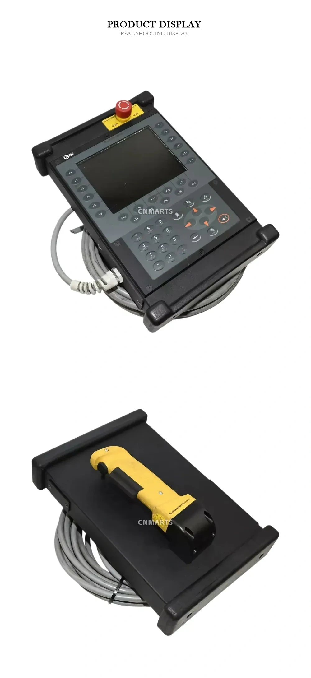 Beijer Electronics E820 Industrial Control Panel / HMI Pendant Description