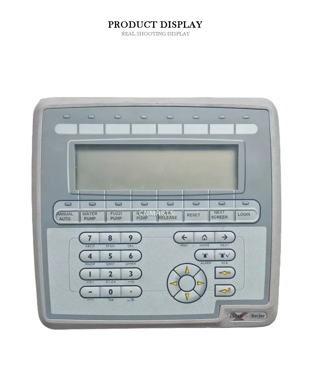 Beijer Exter 30 HMI Operator Panel Description