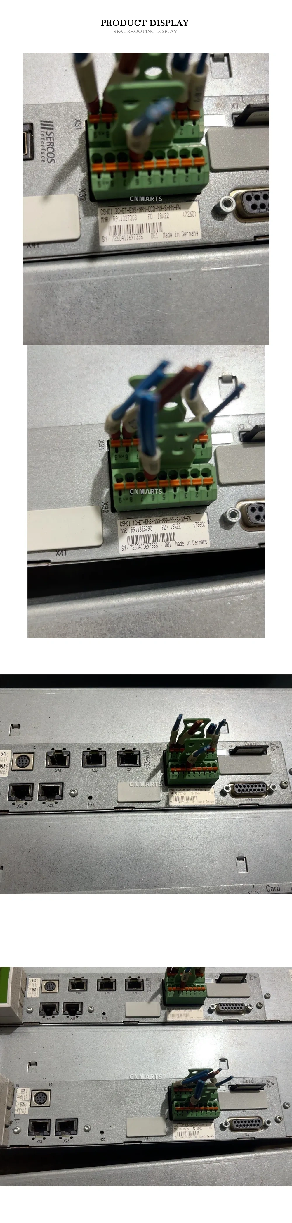 Bosch Rexroth CSB01.1C-SE-ENS-NNN-L2-S-NN-FW Control Unit Description