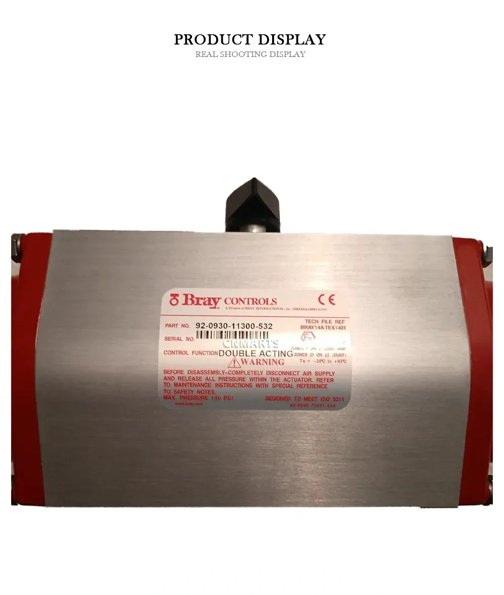 Bray 92-0930-11300-532 Pneumatic Actuator Description