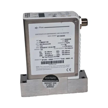 Brooks Instrument GF125CXXC Thermal Mass Flow Controller