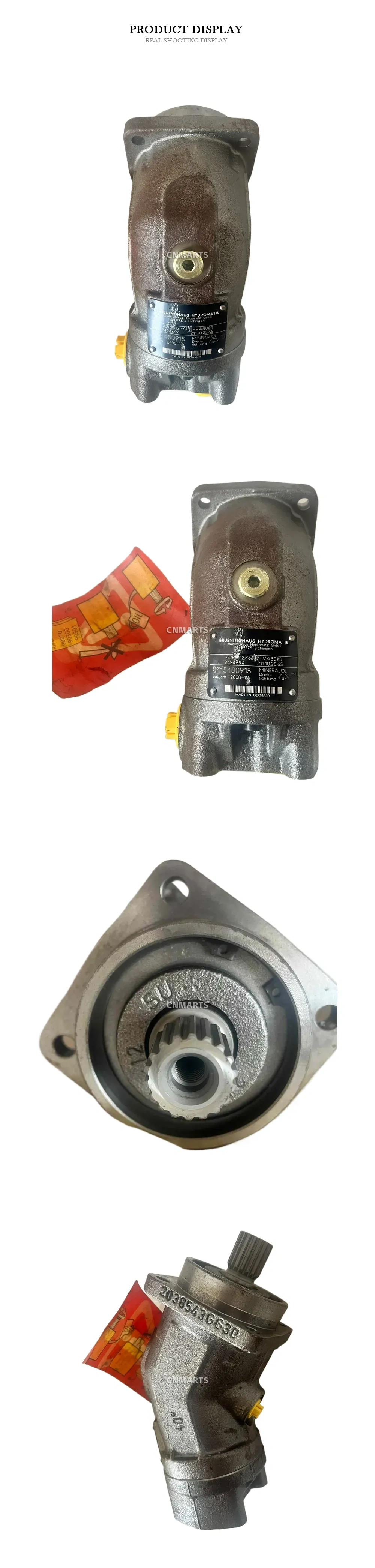 Brueninghaus Hydromatik A2FO 12/61R-VAB060 Fixed Displacement Axial Piston Motor Description