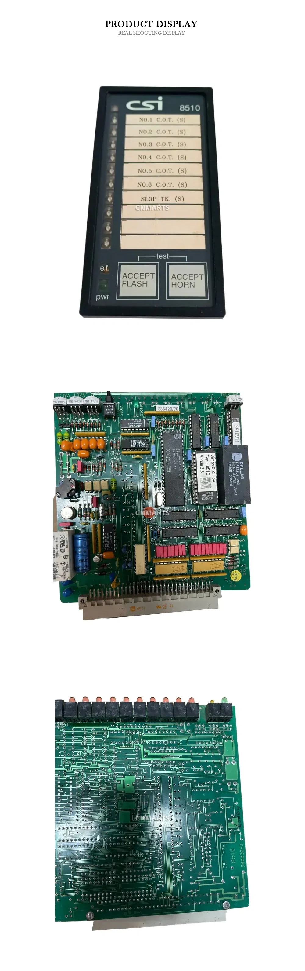 CSI 8510 Control Panel Circuit Board Description