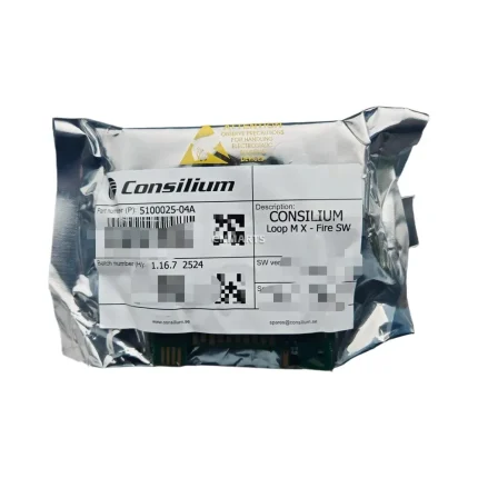 Consilium 5100025-04A Fire Detection Loop Circuit Board