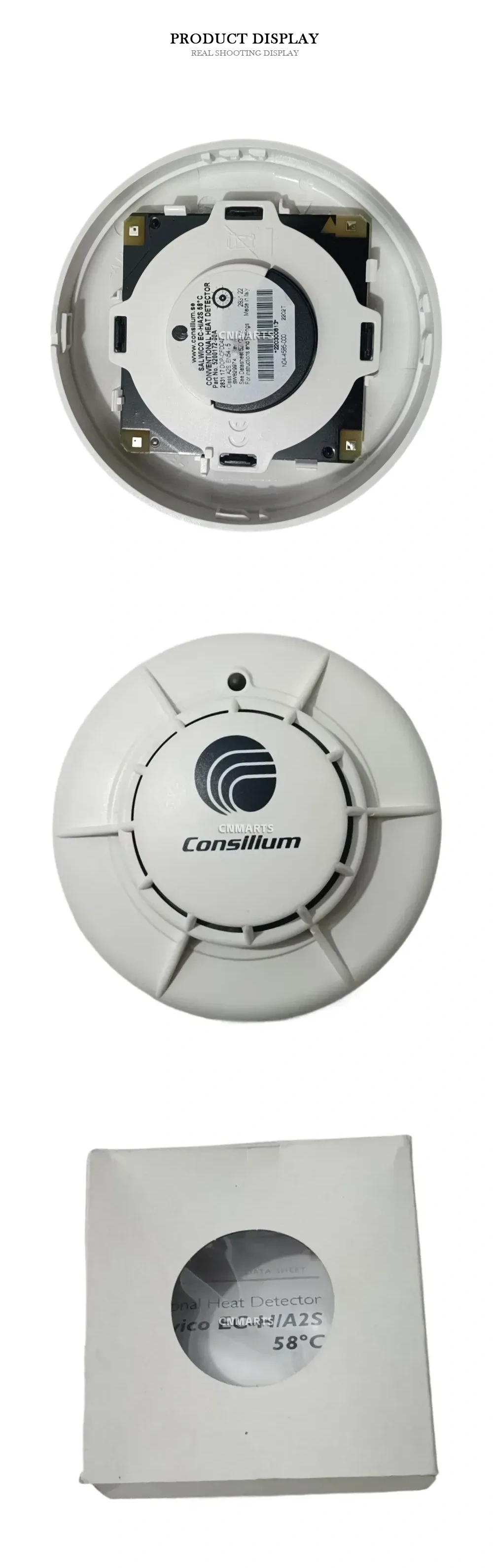 Consilium EC-HIA2S Conventional Heat Detector Description