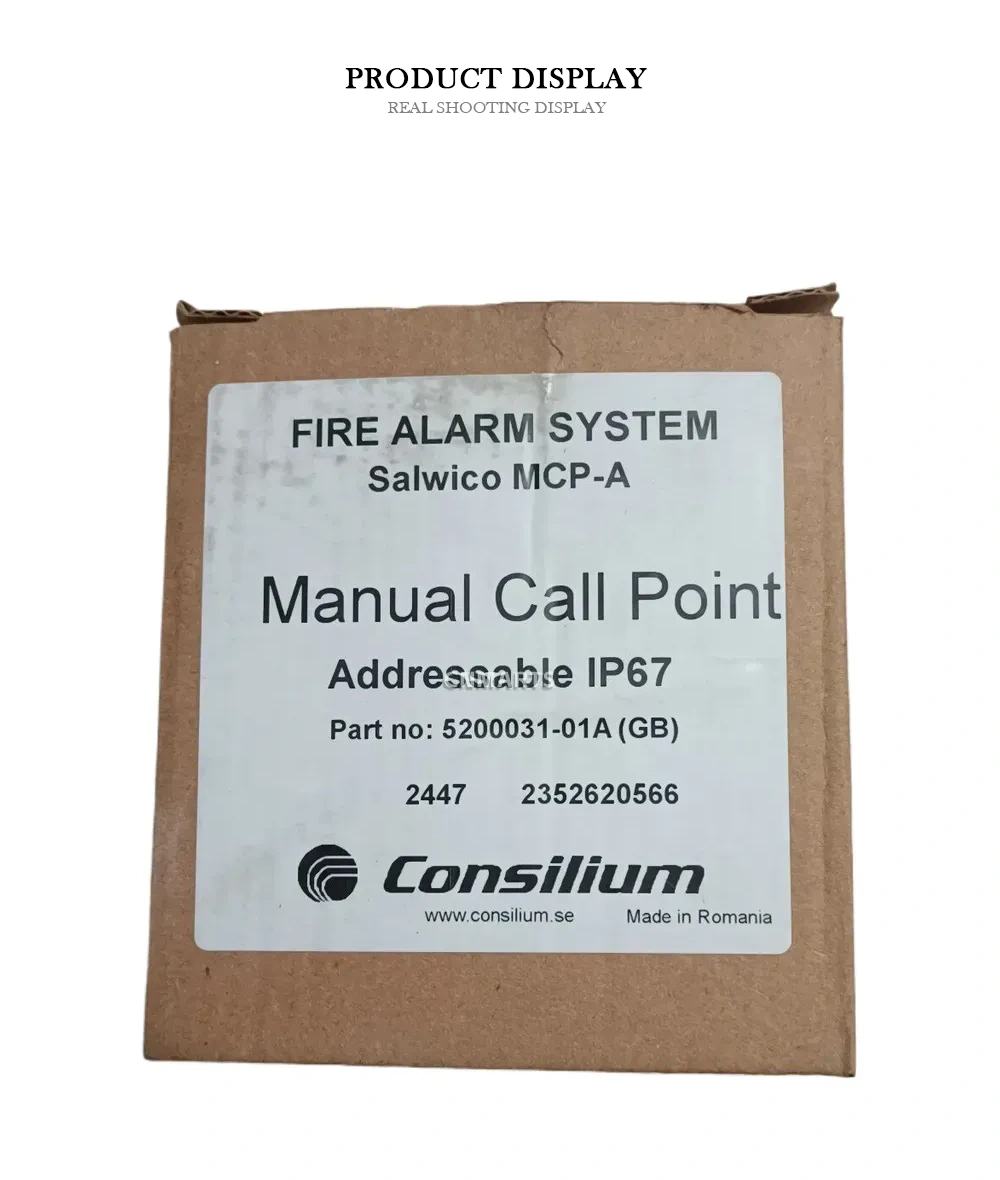 Consilium MCP-A Manual Call Point Description