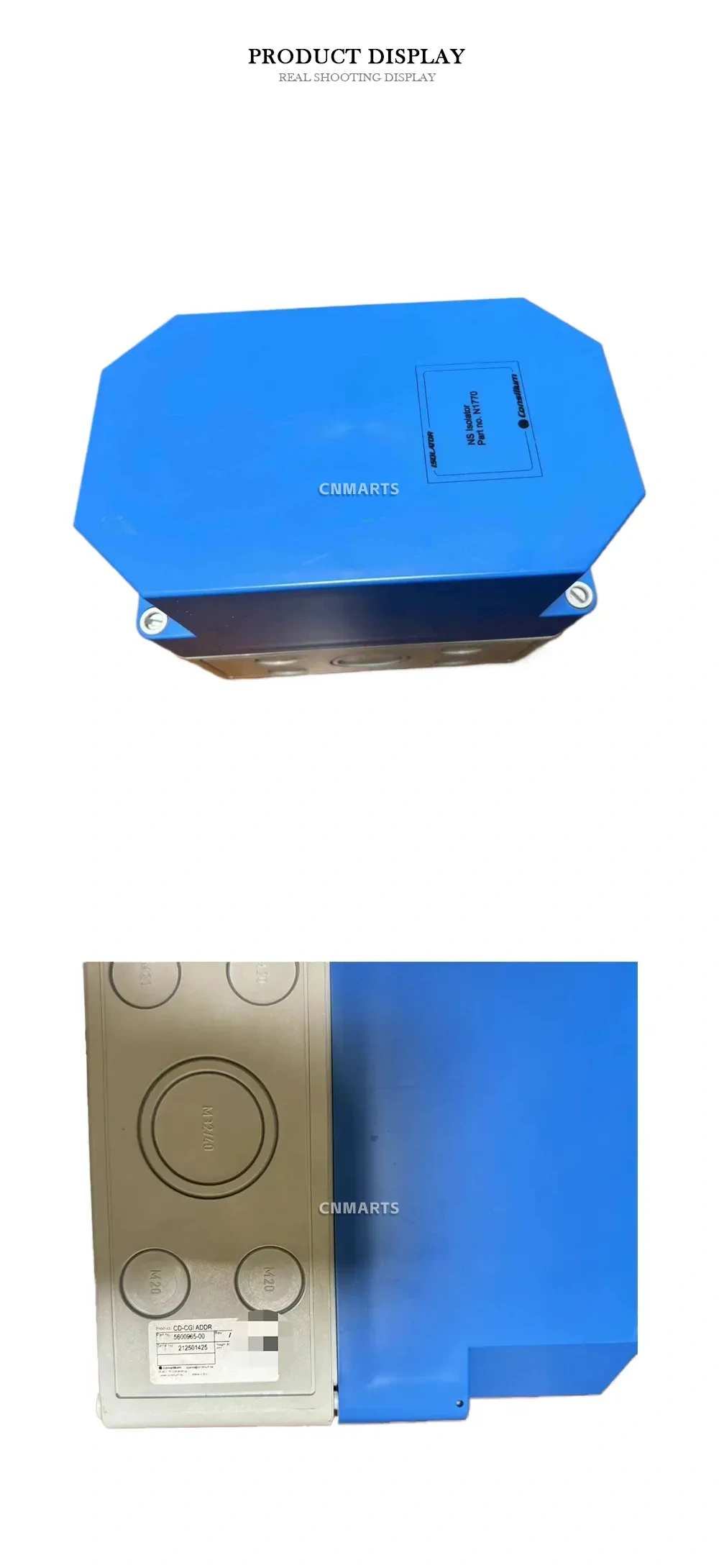 Consilium N1770 NS Isolator Description