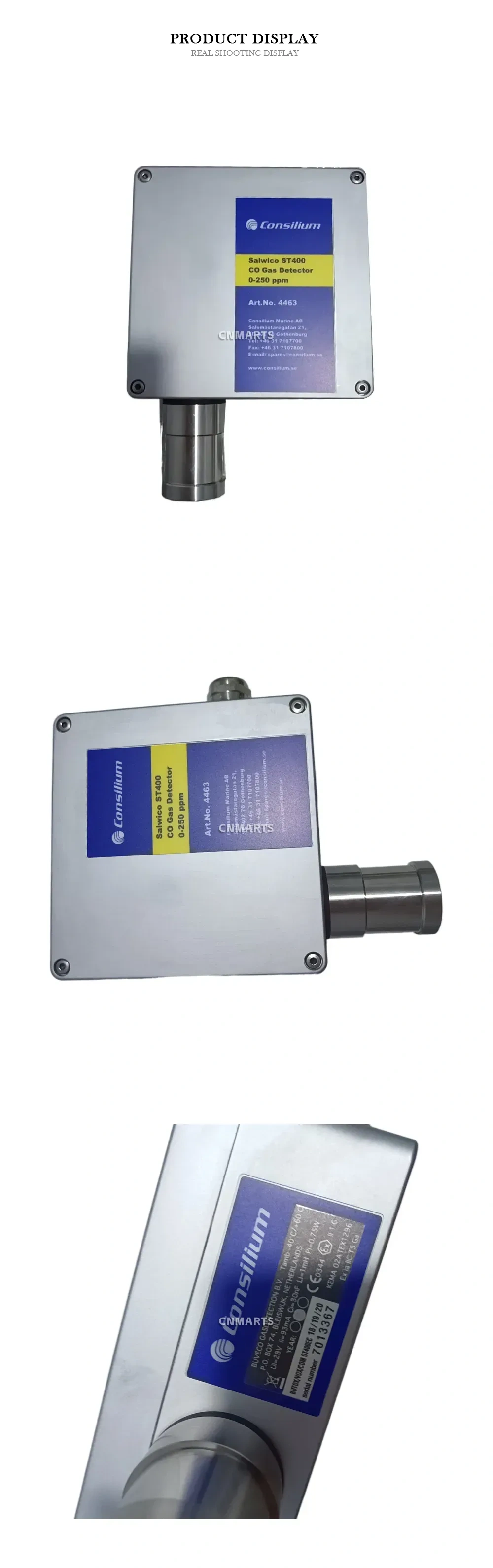 Consilium Salwico ST400 CO Gas Detector Description