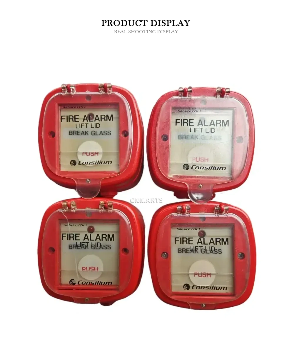 Consilium Salwico UK-1 Fire Alarm Manual Call Point Description