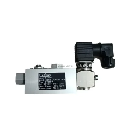 DAIHATSU / Trafag 08853-003 / DVB11-W Diagnostic Valve Block / Pressure Transmitter Assembly