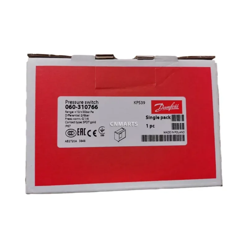 Danfoss 060-310766 / 060-310366 / 017-520366 Pressure Switch