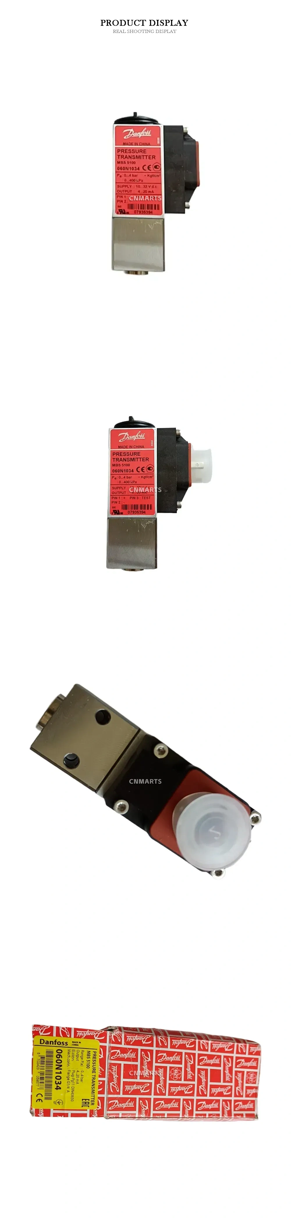 Danfoss 060N1034 Pressure Transmitter Description