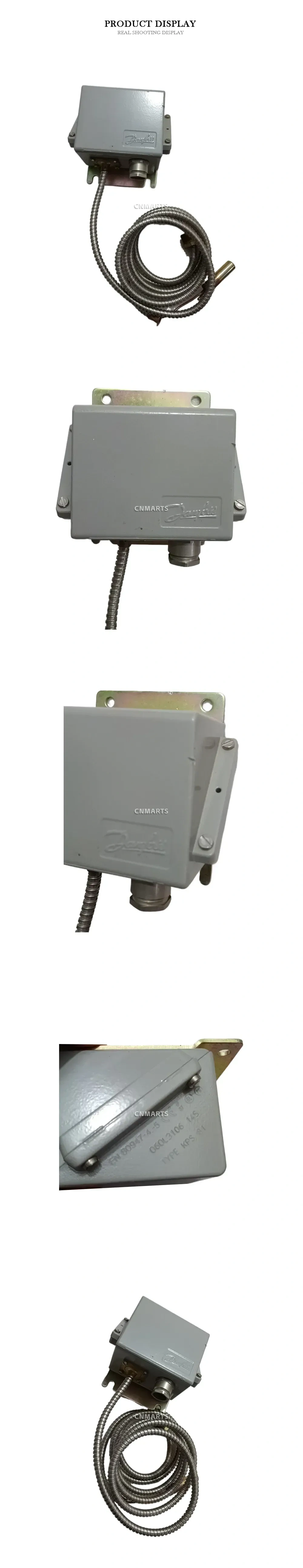 Danfoss KPS 81 Steam Pressure Switch Description