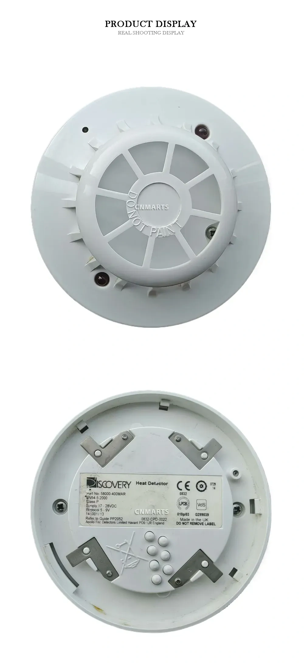 Discovery 58000-400MAR Heat Detector Description