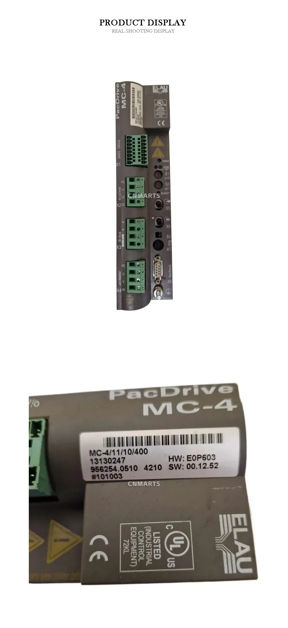 ELAU MC-4/11/10/400 Servo Drive Description