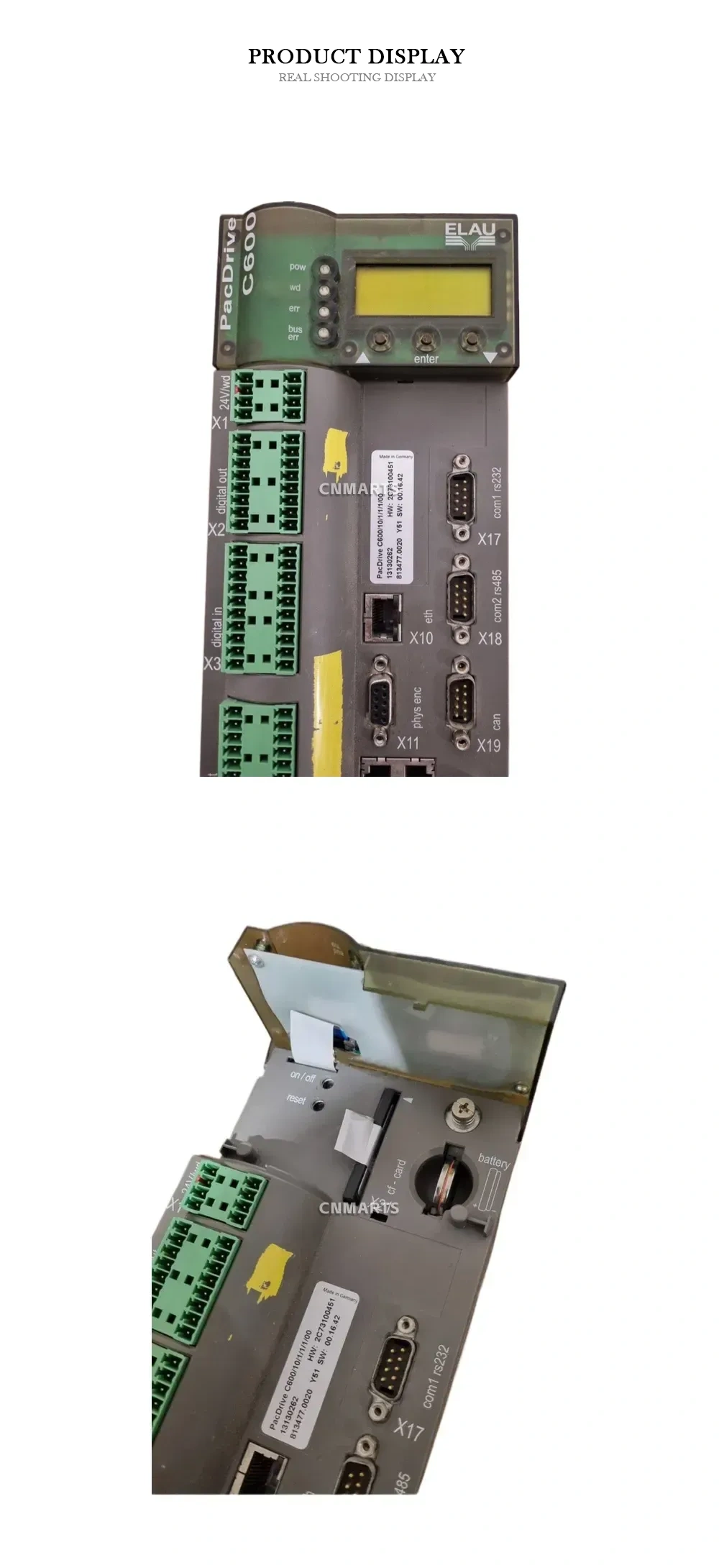 ELAU PacDrive C600/10/1/1/1/00 Motion Controller Description