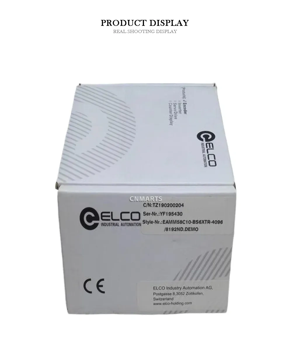 ELCO EAMM58C10-BS6XTR-4096/8192ND.DEMO Industrial Encoder Description