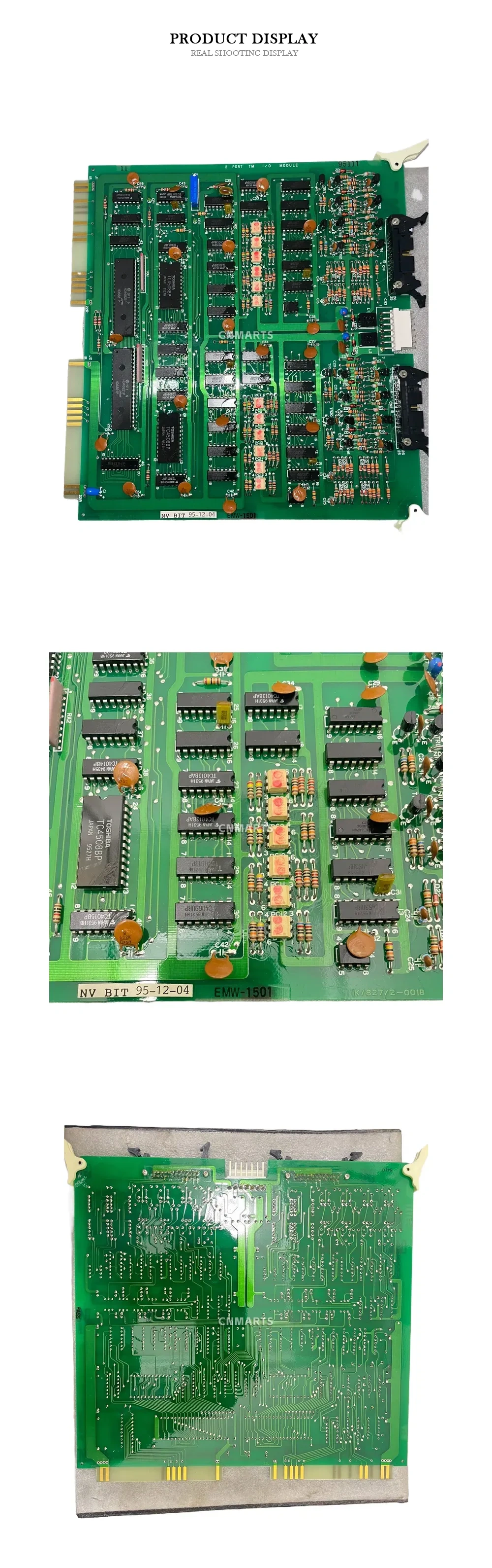 EMW-1501 2 Port TM I/O Module PCB Description