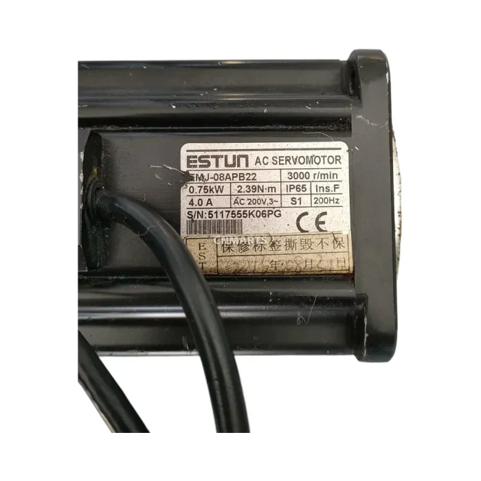 ESTUN PRONET-E-08A / EMJ-08APB22 AC Servo Drive and Motor Kit - CNMARTS