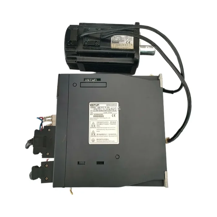 ESTUN PRONET-E-08A / EMJ-08APB22 AC Servo Drive and Motor Kit - CNMARTS