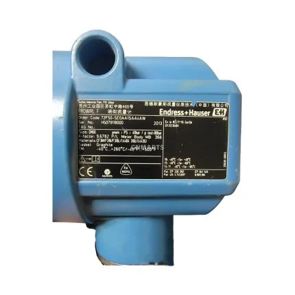 Endress+Hauser 72F50-SE0AA1SAA4AW / 72F1H-SB0AA1SAA4AW Vortex Flowmeter