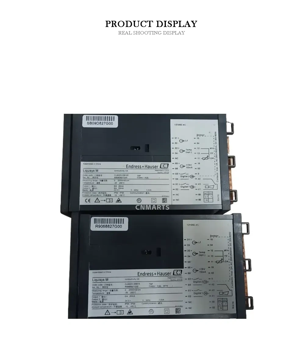 Endress+Hauser CLM223 Conductivity Transmitter Description