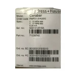 Endress+Hauser PMP21-EHU9/0 Pressure Transmitter