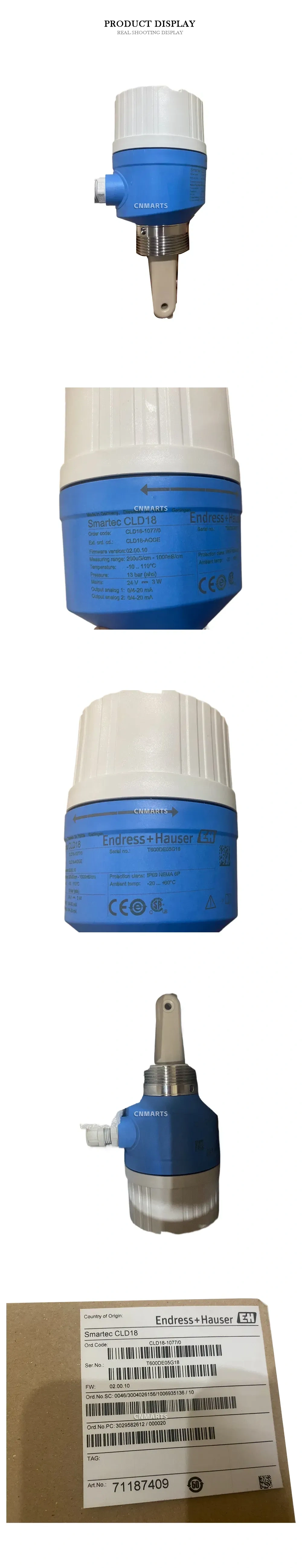 Endress+Hauser Smartec CLD18 Conductivity Transmitter Description