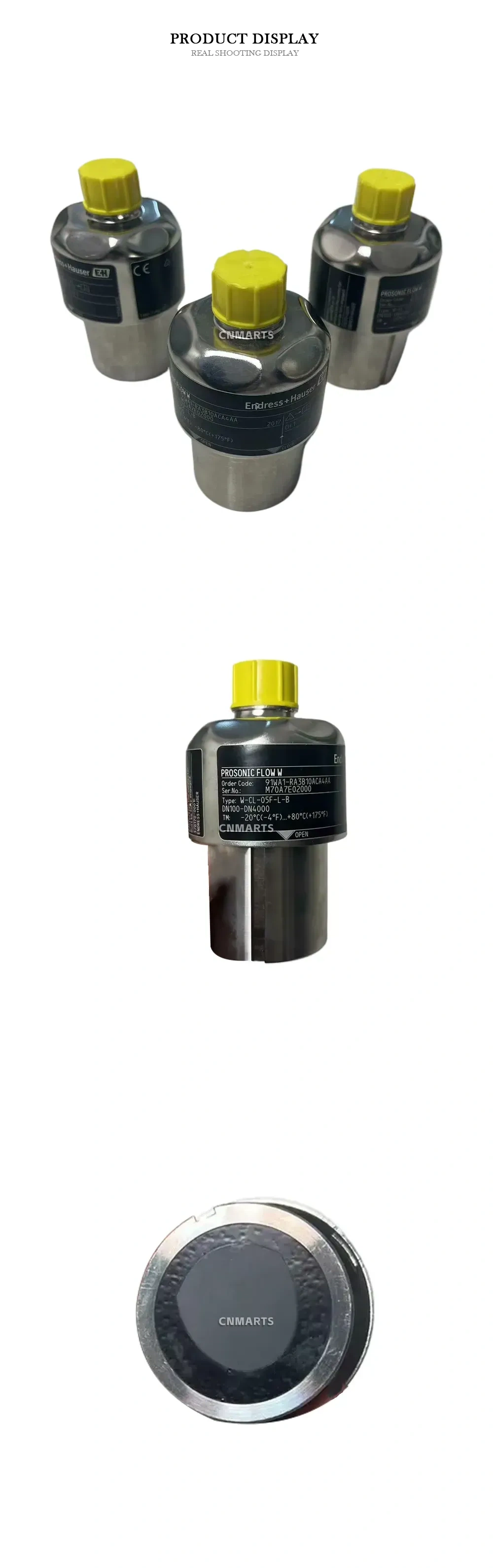 Endress+Hauser W-CL-05F-L-B Ultrasonic Flow Transducer Description