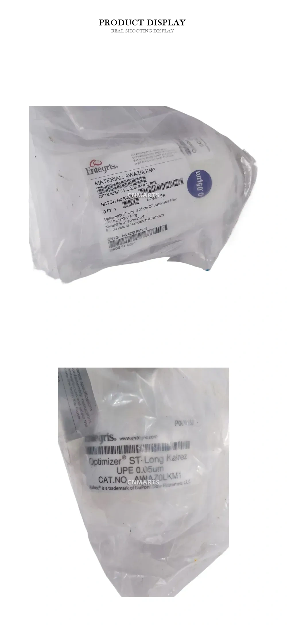 Entegris AWAZ0LKM1 Optimizer ST Long Disposable Filter Description